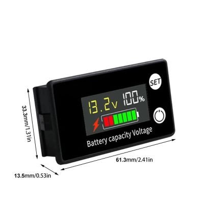 BATTERY INDICATOR DC 8V-100V LITHUIM AND LIPO 6133A