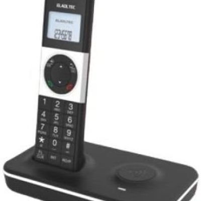 تليفون لاسلكي D1002 من العدل تيك - اسود