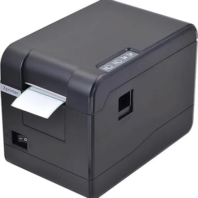 X برينتر - طابعة باركود حرارية - XP-233B، أحادي اللون، من اكس