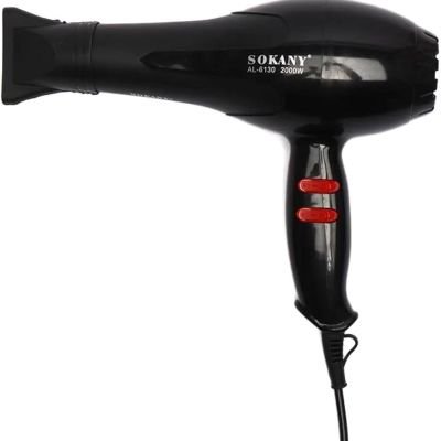 مجفف الشعر سوكاني AL-6130 - تجفيف سريع وتصفيف احترافي بقوة 2000 واط